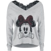 Mickey & Minnie Mouse Minnie Mouse Dámnský svetr prošedivelá - Merchstore.cz