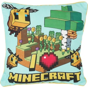 Minecraft Bees dekorace polštár vícebarevný - Merchstore.cz