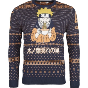 Naruto Ichiraku Ramen Shop Pletený svetr vícebarevný - Merchstore.cz