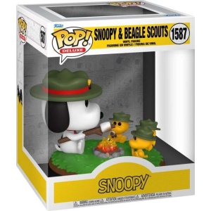 Peanuts Vinylová figurka č.1587 Snoopy and Beagle Scouts (POP! Deluxe) Sberatelská postava vícebarevný - Merchstore.cz