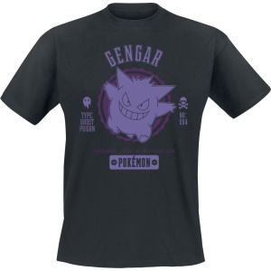 Pokémon Gengar Tričko černá - Merchstore.cz