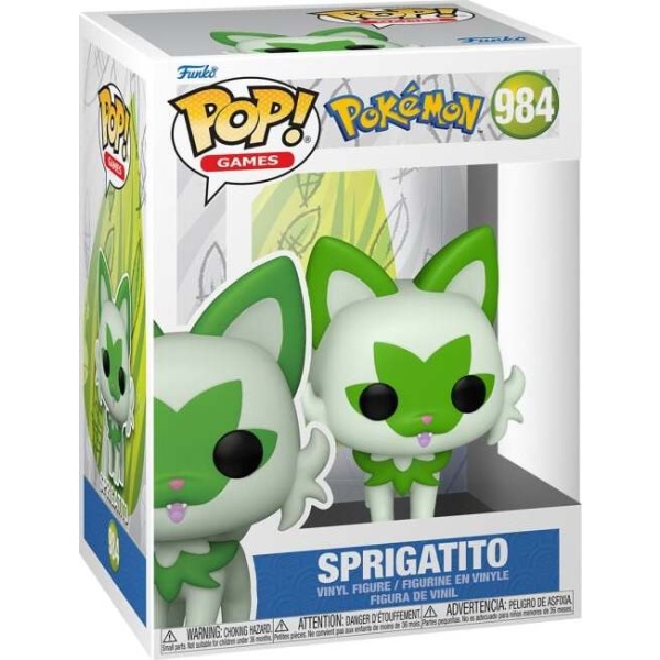 Pokémon Vinylová figurka č.984 Sprigatito Sberatelská postava vícebarevný - Merchstore.cz