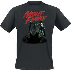 Rick And Morty Night Family Tričko černá - Merchstore.cz