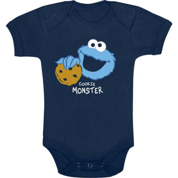 Sesame Street Cookie Monster body modrá - Merchstore.cz