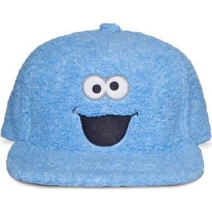 Sesame Street Cookie Monster kšiltovka modrá - Merchstore.cz