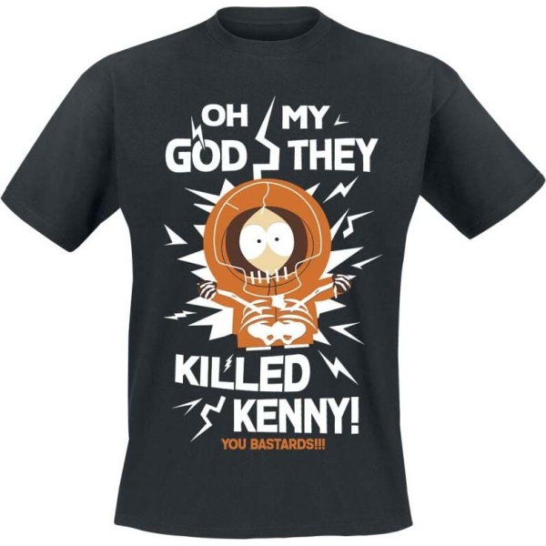 South Park They Killed Kenny! Tričko černá - Merchstore.cz