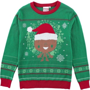 Strážci galaxie Kids - Christmas Groot detská mikina vícebarevný - Merchstore.cz