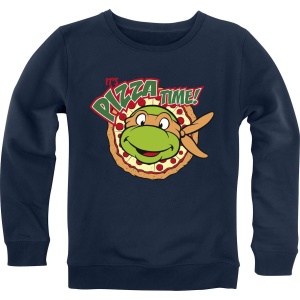 Teenage Mutant Ninja Turtles Kids - It`s Pizza Time! detská mikina modrá - Merchstore.cz