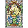 The Legend Of Zelda Stained Glass plakát vícebarevný - Merchstore.cz