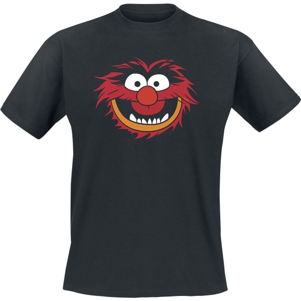 The Muppets Animal - Face Tričko černá - Merchstore.cz