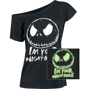 The Nightmare Before Christmas I'm Your Nightmare Dámské tričko černá - Merchstore.cz