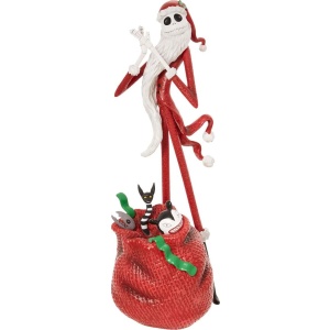 The Nightmare Before Christmas Jack im Weihnachtsmannkostüm Socha standard - Merchstore.cz