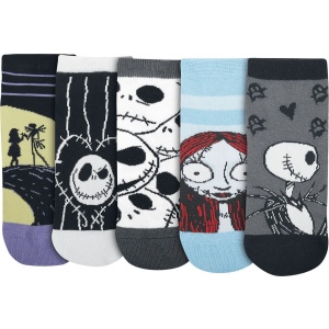 The Nightmare Before Christmas Jack & Sally Ponožky vícebarevný - Merchstore.cz