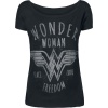 Wonder Woman Freedom Dámské tričko černá - Merchstore.cz