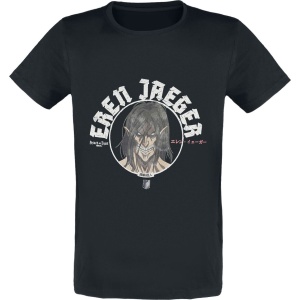 Attack On Titan Eren Jaeger Tričko černá - Merchstore.cz