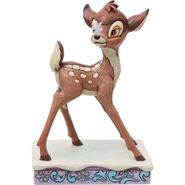 Bambi Vánoční figurka Frosted Fawn - Bambi Socha vícebarevný - Merchstore.cz