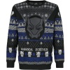 Black Panther Wakanda Forever Pletený svetr vícebarevný - Merchstore.cz