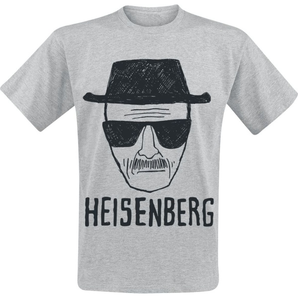 Breaking Bad Heisenberg Tričko šedá - Merchstore.cz