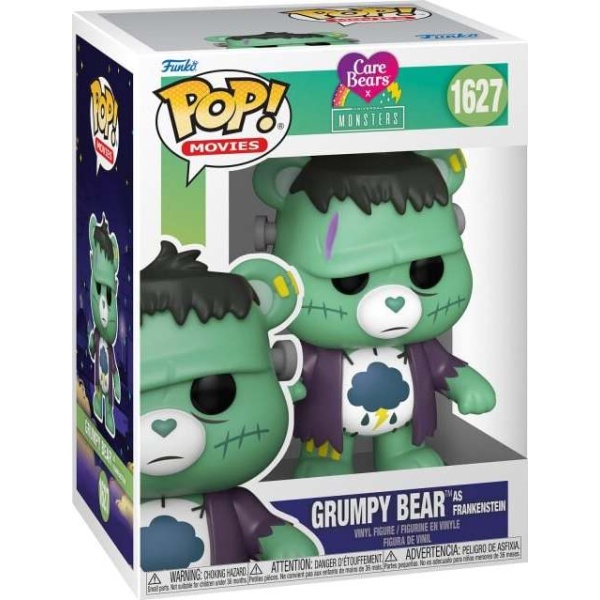 Care Bears Vinylová figurka č.1627 Care Bears x Universal Monsters - Grumpy Bear as Frankenstein Sberatelská postava vícebarevný - Merchstore.cz