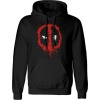 Deadpool Splat Hoodie Mikina s kapucí černá - Merchstore.cz