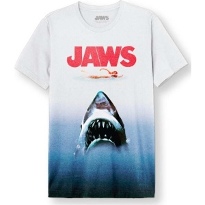 Der weisse Hai Jaws - Poster Tričko vícebarevný - Merchstore.cz