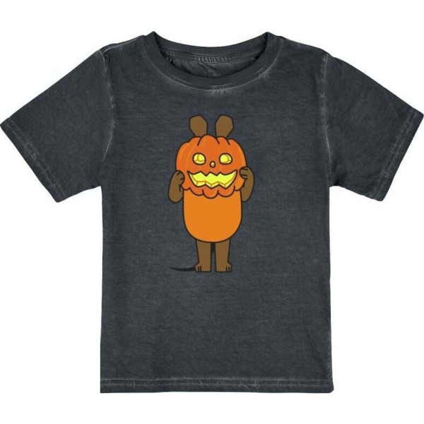 Die Sendung mit der Maus Die Sendung mit der Maus - Halloween - Pumpkin (svítí v tmě) detské tricko vícebarevný - Merchstore.cz