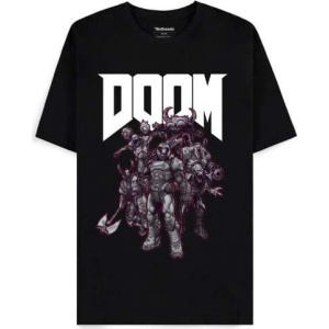 Doom Demon Slayer Tričko černá - Merchstore.cz