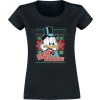 DuckTales Bah Humbug Scroog Dámské tričko černá - Merchstore.cz