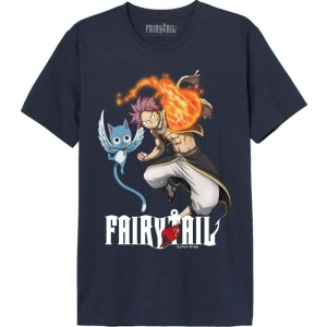 Fairy Tail Attack On Fairy Tričko námořnická modrá - Merchstore.cz