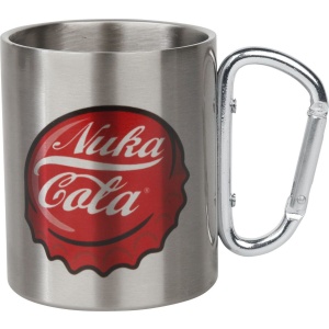 Fallout Hrnek s karabinkou Nuka Cola Hrnek stríbrná - Merchstore.cz