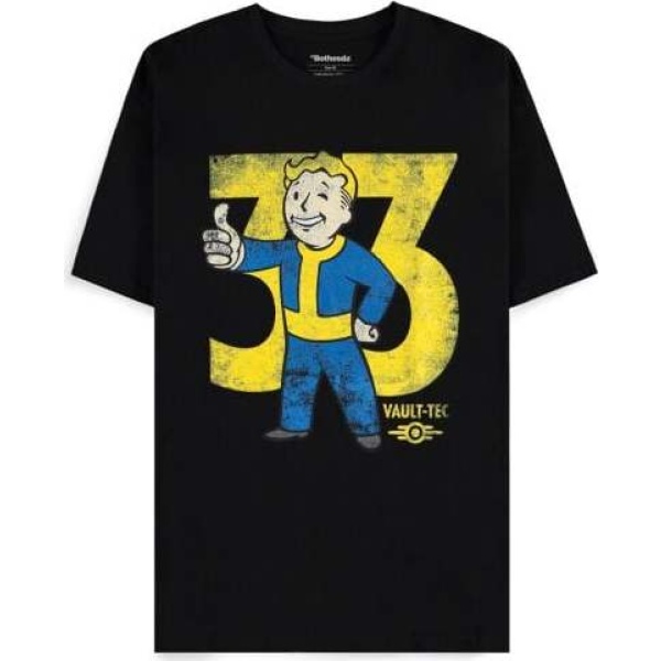 Fallout Vault 33 Tričko černá - Merchstore.cz