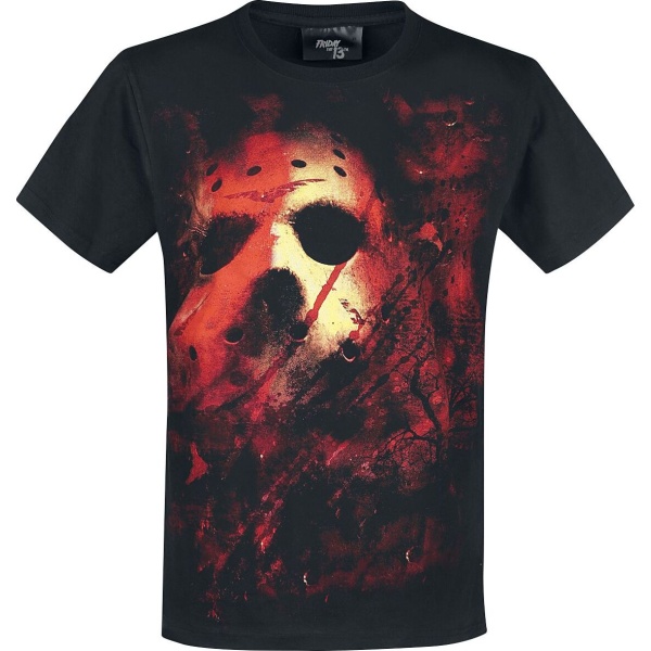 Friday The 13th Jason Lives! Tričko černá - Merchstore.cz