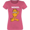 Garfield Mood. Dámské tričko světle růžová - Merchstore.cz