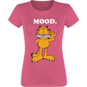 Garfield Mood. Dámské tričko světle růžová - Merchstore.cz