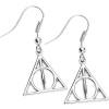 Harry Potter Deathly Hallows - Relikvie smrti sada náušnic standard - Merchstore.cz