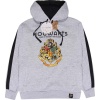 Harry Potter Hogwarts Crest Mikina s kapucí prošedivelá - Merchstore.cz