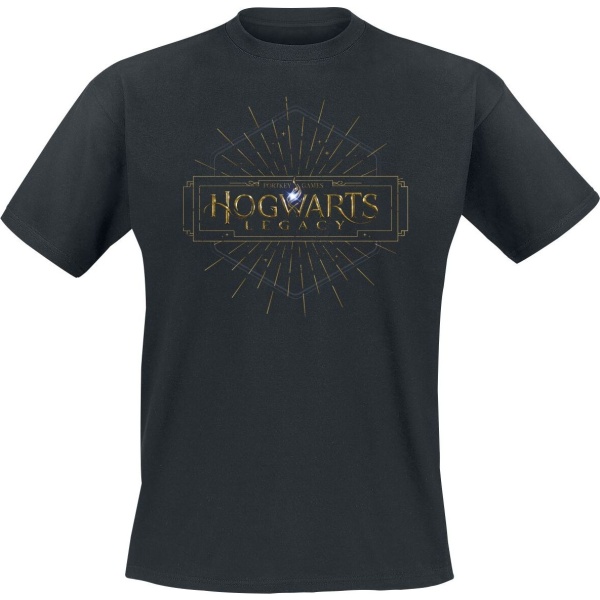 Harry Potter Hogwarts Legacy - Logo Tričko černá - Merchstore.cz