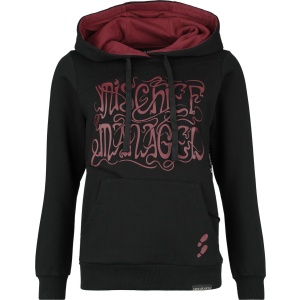 Harry Potter Mischief Managed Dámská mikina s kapucí černá - Merchstore.cz