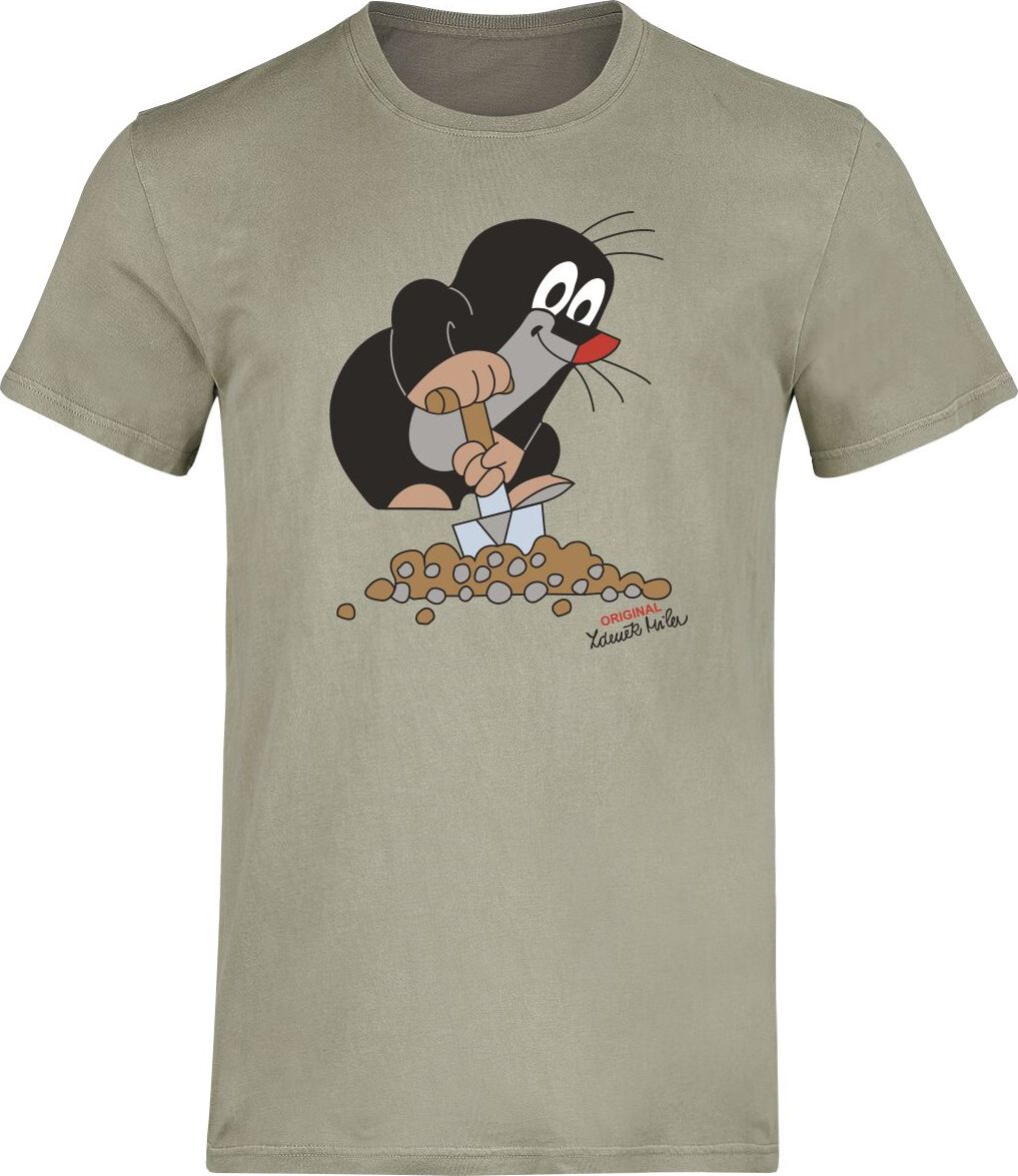 krtek Der kleine fleißige Maulwurf Tričko zelená - Merchstore.cz krtek Der kleine fleißige Maulwurf Tričko zelená - Merchstore.cz