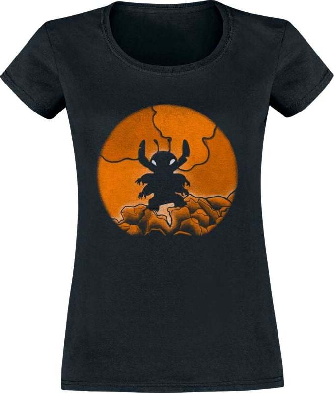 Lilo & Stitch Spooky 626 Dámské tričko černá - Merchstore.cz Lilo & Stitch Spooky 626 Dámské tričko černá - Merchstore.cz