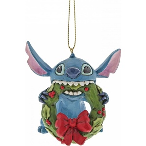 Lilo & Stitch Vánoční ozdoba Stitch Vánocní ozdoba - koule standard - Merchstore.cz