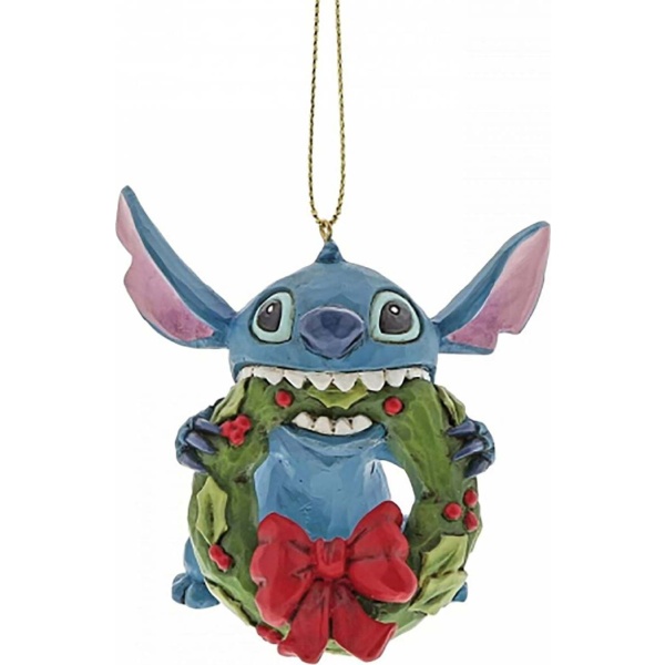 Lilo & Stitch Vánoční ozdoba Stitch Vánocní ozdoba - koule standard - Merchstore.cz