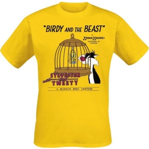 Looney Tunes Birdie And The Beast Tričko žlutá - Merchstore.cz