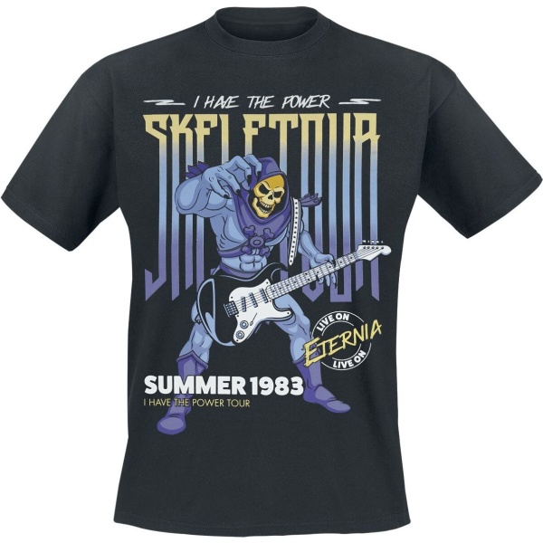 Masters Of The Universe Skeletor - SkeleTour 83 Tričko černá - Merchstore.cz