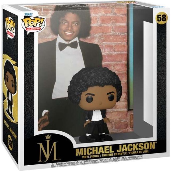 Michael Jackson Michael Jackson - Off The Wall (Pop! Albums) Vinyl Figur 58 Sberatelská postava vícebarevný - Merchstore.cz