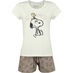 Peanuts Snoopy und Woostock - All Smiles pyžama vícebarevný - Merchstore.cz