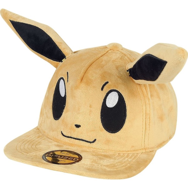 Pokémon Evoli kšiltovka hnědá - Merchstore.cz