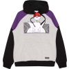 Pokémon Gengar Shadow Mikina s kapucí šedá/purpurová - Merchstore.cz