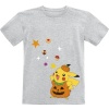 Pokémon Kids - Pikachu - Halloween detské tricko prošedivelá - Merchstore.cz