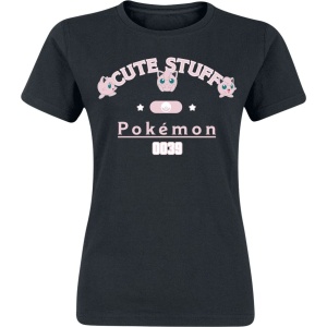 Pokémon Pummeluff - Cute Stuff Dámské tričko černá - Merchstore.cz